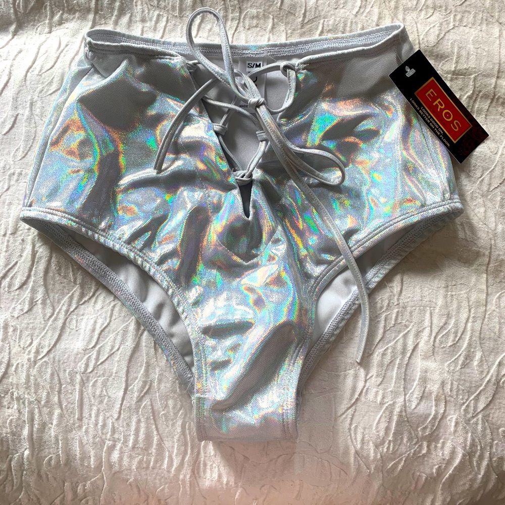 High waisted pole routine or swim bottoms